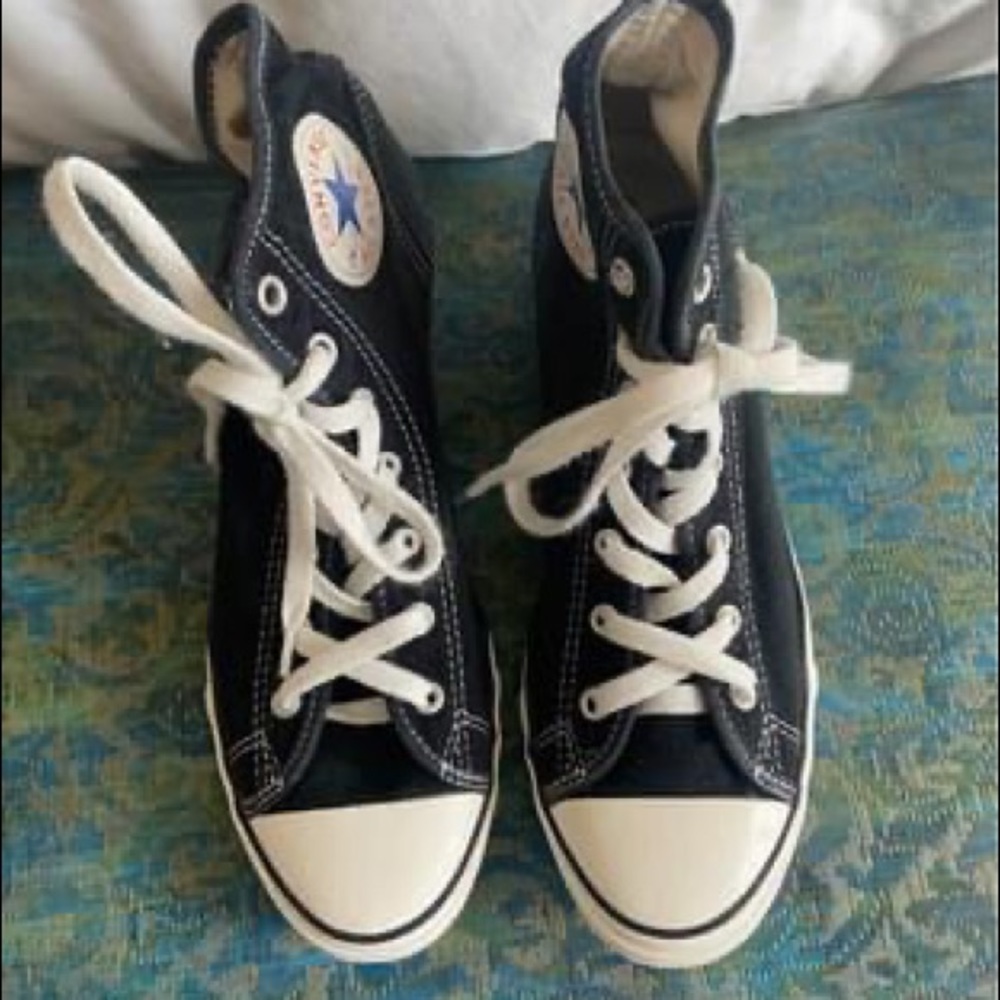 Converse Heeled High Tops